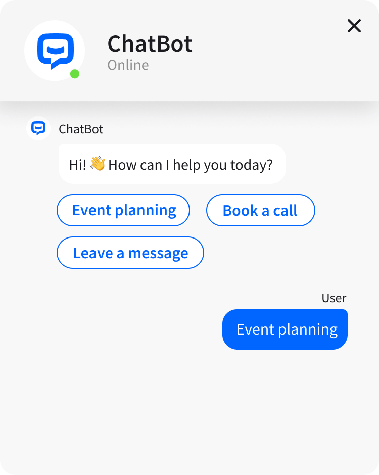 Personalized ChatBot greetings